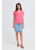 Fransa Kurzarm-Bluse FRLIV Loose fit in Honeysuckle