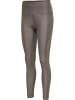 Hummel Hummel Tights Hmlte Training Damen Dehnbarem Feuchtigkeitsabsorbierenden in DRIFTWOOD