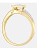 Diamant L'éternel Ring aus 375 Gelbgold mit 9 Karat Diamant