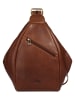 piké Rucksack echt Leder in braun