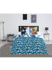 Naruto Naruto 3-teiliges Bettwäsche-Set – Decken- und Kissenbezug 240x220 in Blau