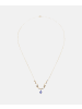 Diamant L'éternel Halskette aus 375 Gelbgold mit Diamant mit Tansanit