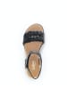 Gabor Plateau Sandalen für Damen in Schwarz