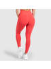 SMILODOX Leggings Amaze Scrunch Pro in Rot