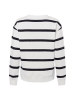 Marie Lund Sweatshirt in weiß marine