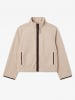 Vero Moda Fleecejacke in Oatmeal