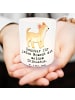 Mr. & Mrs. Panda Windlicht Glas Chihuahua Moment mit Spruch in Transparent