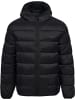 Hummel Trainingsjacke "Hmllightweight Puffer Jacket" in Schwarz