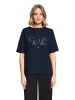 Betty Barclay Sweatshirt mit Stehkragen in dunkelblau
