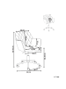 Beliani Bürostuhl LELORIA in Beige/Gold - (W) 60 x (H) 83 x (L) 60 cm