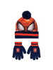 Spiderman Spiderman 2er Set Kinder Winter Accessoire set mit Handschuh in Mehrfarbig
