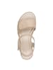Tamaris Sandale Sandalette in beige
