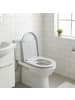 relaxdays Toilettendeckel in Weiß - (B)36 x (T)42 cm