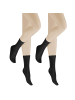 Hudson Socken Only 2-Pack druckfreier Bund in Black