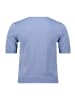 BETTY & CO Feinstrickpullover mit Lurexfaden in Blau