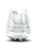 Mr. & Mrs. Panda Tumbler Meerschweinchen Weisheit mit Spruch in Transparent