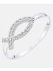 Diamant L'éternel Ring aus 375 Weißgold mit 0.1 Karat Diamant