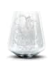 Mr. & Mrs. Panda Blümchentailglas Stinktier Blume ohne Spruch in Transparent