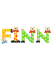 Playshoes Deko-Buchstaben "FINN" in bunt