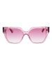Ana Hickmann Frauen Sonnenbrille Katzenauge Rose