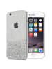 cadorabo Hülle für Apple iPhone 6 / 6S Glitter in Transparent mit Glitter