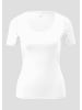 QS T-Shirt in 0100_weiß