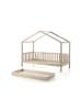 58 aufm Kessel HAUSBETT Kapua 210x170x97 aus Massivholz in Natur