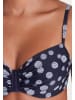 LASCANA LASCANA Bügel-Bikini in marine-weiß