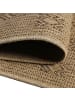 KADIMA DESIGN Teppich Outdoor Waschbar Vintage KASBERG Strapazierfähig OEKO-TEX in Schwarz