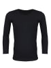 TupTam Kinder Unisex Unterhemd Langarm 3er Pack in schwarz/weiß