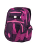 Nitro Hero - Laptoprucksack 17" 52 cm in fragments purple