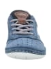 rieker Sportlicher Schnürschuh in blau