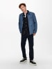 Only&Sons Slim Fit Chino Hose Basic Pants ONSPETE Baumwolle Twill Denim in Dunkelblau