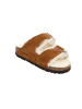 Birkenstock Pantolette Arizona Shearling in Mink