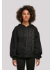 F4NT4STIC Organic Oversized Hoody Ahoi Anker Knut & Jan Hamburg in schwarz