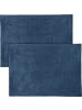 Erwin Müller Jacquard, Baumwollmischung Tischset 2er-Pack Arnsberg in blau
