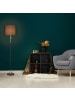 relaxdays Stehlampe in Schwarz/Gold - (H)163 cm