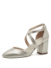 Tamaris Riemchenpumps in Beige