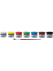 Jovi Plakatfarbe Tempera Schuleset Packung mit 7 Farben a 35ml + Pinsel