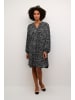 Kaffe Kleid KAamber Oversize fit in Midnight/Turtledove Print