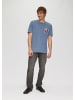 QS T-Shirt  in  54D0_hellblau