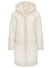 French Connection Lederimitatjacke in creme