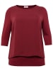 sheego Blusenshirt in rubinrot