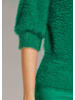 MADELEINE Weicher Strick mit Ballonärmeln in grün