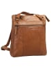 SPIKES & SPARROW Rucksack echt Leder in cognac