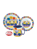 Minions Striped Geschirrset Mikroplastik