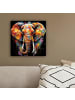 MuchoWow Leinwand Bilder Elefant