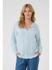 Cream Langarm-Bluse CRTiah Regular fit in Blue Yellow Small Floral