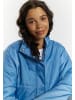 myMo Damen Leicht Wattierte Blousonjacke in Himmelblau