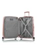 Heys Xtrak 4 Rollen Kofferset 3-teilig mit Dehnfalte rose gold